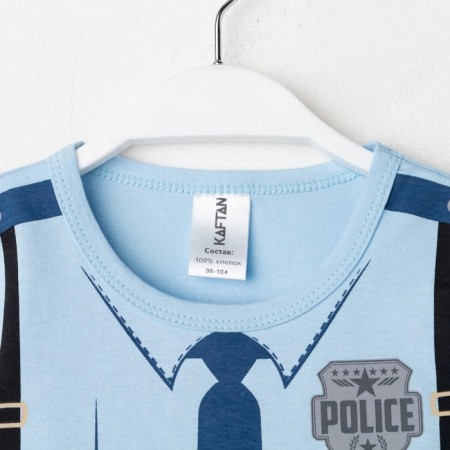 Футболка детская KAFTAN "Police" рост 86-92-5