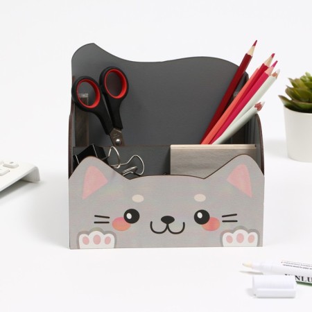 Organizer for stationery "cat" 176 x 150 x 140 mm