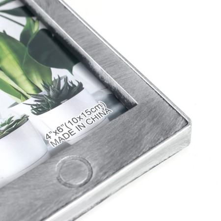 Photo frame Plastic in 5 photos 10x15 cm "Laptbook" Dark silver 30.5x44.5 cm-2