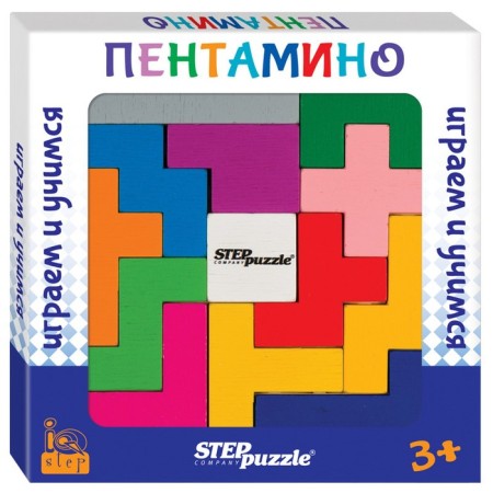 Developing game made of wood "Pentamino"-2