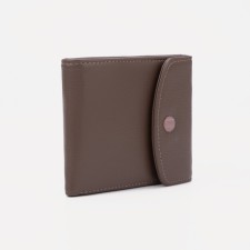 Wallet on magnets, brown color