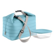 A set of thermal drum and container Guzzini Handy, 3 l, the color of the blue