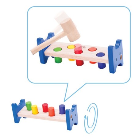Wooden toy "Kolotushka"-1