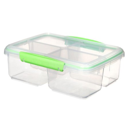 Container rectangular four -section, 1.74 liters-2