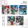 Notebook in a cage of 12 sheets, 5 types of mix, cover coated cardboard, avengers