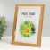 Photo frame plastic 15x20 cm "Illusion" gold 22.5x17.5 cm