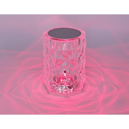 Table LED lamp with touch switch and Ambrella Light, Desk, DE8013, LED, 3 W, 225LUM, RGB, Transparent color-3