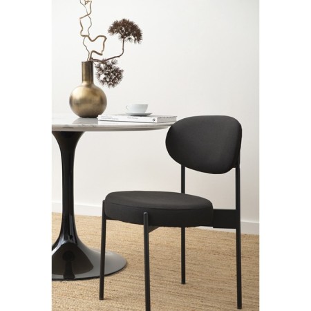 Kaja chair, 500 × 510 × 805 mm, matting, black color-3