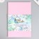 Foamiran "gently pink" 2 mm (set of 5 sheets) A4 format format