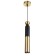 Lamp Bayerlux "Leonty" E27 40W black 6x6x40-140cm