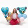 Set of balls "Happy Birthday. Bear and Bunny ”, latex, foil, 9 pcs.
