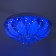Chandelier 55722/500 CR chrome 5x40W E14 LED-RBP PDU 50x50x25cm