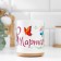 Sublimation mug "March 8" Girl, with application