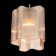STL LUCE Sus. SL117.303.01. ONDE. 1x60 W, E27, 19x19 cm, bronze color