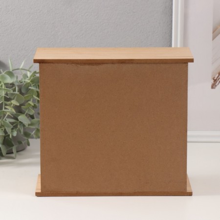 Casket wood 4 boxes "Keys" 23.4x10x21 cm-4