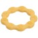 Silicone rejector "ring", yellow color, mum & baby