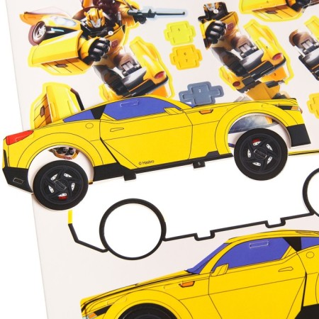 3D designer from the transformer, Bumblebee foam cardboard, 2 sheets-4