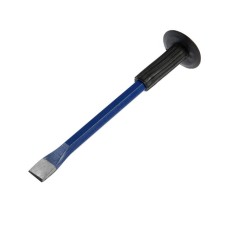 Tickling flat tundra, reinforcing steel, rubber handle, 300 x 25 mm