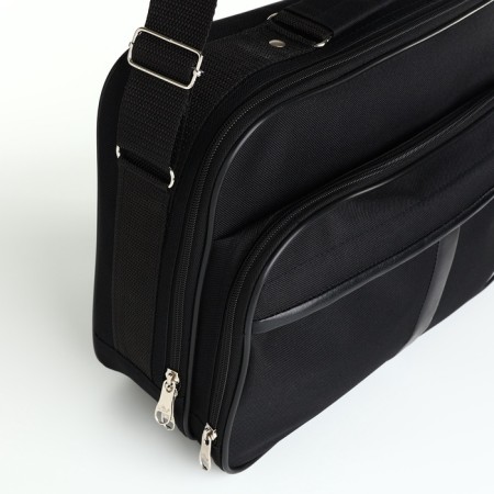 Laptop bag, rise, black color-3