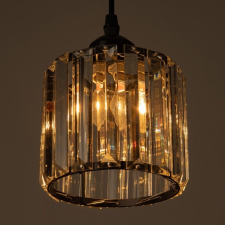 Chandelier 1167/1bk E27 40W Black 16x16x10 cm Bayerlux-3