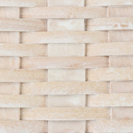 Set of wicker baskets, 23x19x11/25 cm, 18x14.5x10/21 cm, 2 pcs, white, sequoia-5