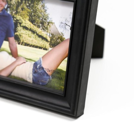 Photo frame plastic in 4 photos 10x15 cm, 7x10 cm "intrigue" black 27*24*2 cm-3