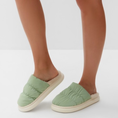 Women's slippers, size 38-39, mint color-15