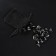 Runes for fortune telling "Scandinavian", 25pcs, obsidian