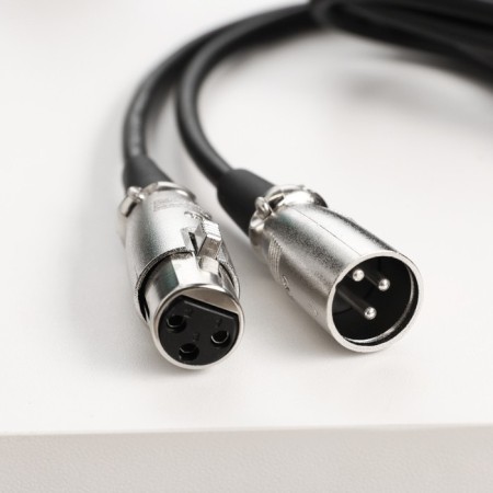 Microphone cable Music Life 2.5 m, XLR-XLR, two-core-1