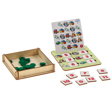 Educational game "Mathematical box. Transport"-3