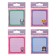 Block with a sticky edge of 75 x 75 mm, Devente Niconico, 30 sheets, offset, mix
