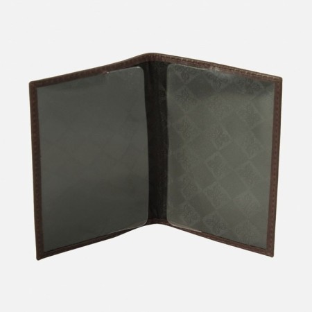 Passport cover, brown color-1