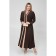 Women's dress, size 62, dark brown color