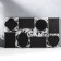 Photo frame plastic in 8 photos 10x15 cm, 10x10 cm "Interest" White 58x32 cm