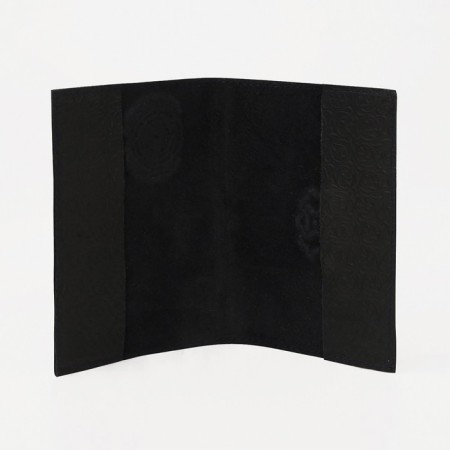 Cover for passport, black color-2