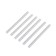 The adhesive rods of the tundra, 7 x 100 mm, silver with sparkles, 6 pcs.