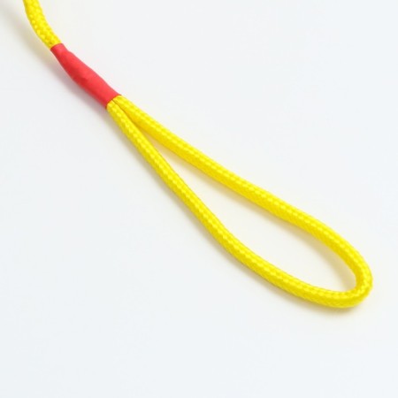 Toy "A ball reinforced on a rope", 43 cm, ball 6 cm, blue-2