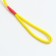 Toy "A ball reinforced on a rope", 43 cm, ball 6 cm, blue