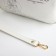 Women's bag over the shoulder Textura, small, white color