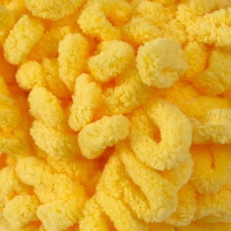 Yarn "Puffy Fine" 100% micropoliester 14.5m/100g (113 yellow)-2