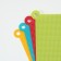 Board cutting anti -slip flexible Dolyana, 26 × 19 cm, color mix