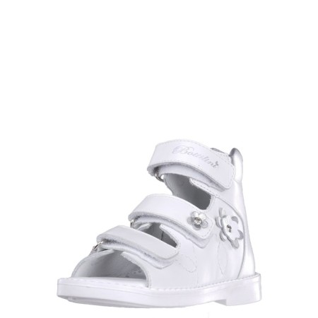 Baby sandals, size 31, silver color