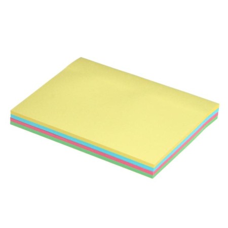 Block with a sticky edge of 76 mm x 102 mm, 100 sheets, pastel, 4 colors