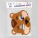 Carnival mask "Bear" felt