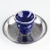 Hookah "Dereya", 50 cm, 2 tubes, blue