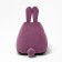 Milk-Milk chair, size 80x90 cm velor, raspberry color
