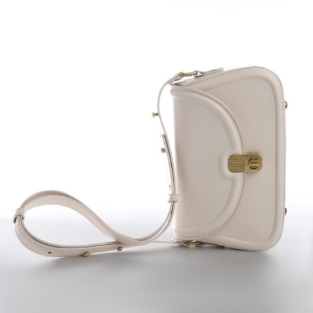 Women's bag Textura, messenger, medium size, dairy color-7