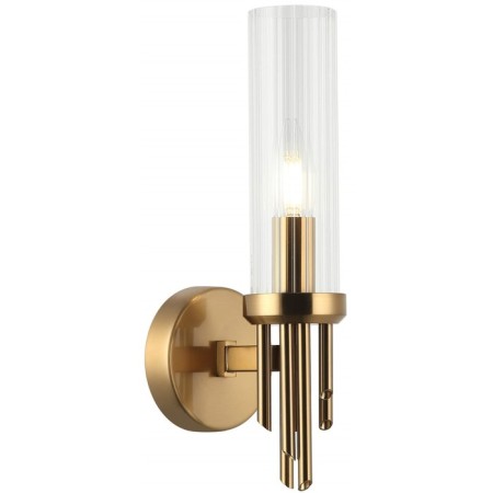 Wall lamp STILFORT 2170/05/01W GRAFF, 1x40W, E14, 100x100x290 mm, bronze color
