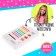Set for creativity "Create bright bracelets" with numbers, brushes