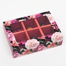 Box for sweets 6 pcs, 